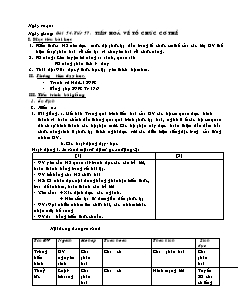 Giáo án Sinh học Lớp 7 - Tiết 57-70