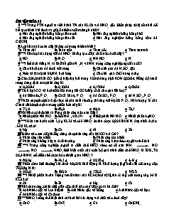 Ôn tập Hóa học Lớp 11 (Bản đẹp)