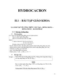 Phương pháp giải bài tập Hóa học Lớp 11 - Phần 1