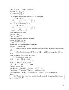 Phương pháp giải bài tập Hóa học Lớp 11 - Phần 6