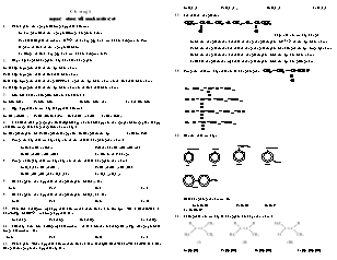 Trắc nghiệm tổng hợp Hóa học Lớp 11 - Chương 1: Đại cương về hóa hữu cơ