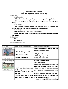 Giáo án An toàn giao thông Lớp 4 - Bài: Biển báo hiệu giao thông đường bộ