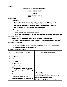 Giáo án Tổng hợp Lớp 5 - Tuần 10 - Năm học 2019-2020