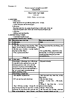 Giáo án Tổng hợp Lớp 5 - Tuần 23 - Năm học 2018-2019