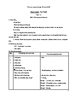 Giáo án Tổng hợp Lớp 5 - Tuần 7 - Năm học 2019-2020