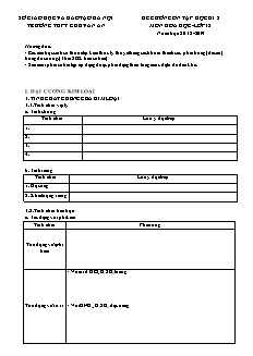 Đề cương ôn tập học kì II môn Hóa học Lớp 12 - Năm học 2018-2019 - Trường THPT Chu Văn An