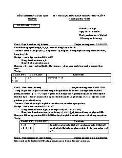Đề thi học sinh giỏi cấp Thành phố môn Tin học Lớp 9 - Năm học 2013-2014 - Sở GD&ĐT Hà Nội (Có đáp án)