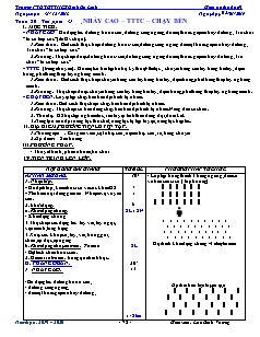 Giáo án Thể dục Lớp 9 - Học kì II - Năm học 2019-2020 - Lưu Bình Vương