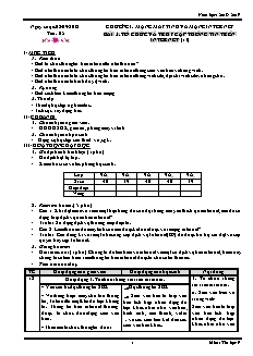 Giáo án Tin học Lớp 9 - Tiết 5, Bài 3: Tổ chức và truy cập thông tin trên Internet (T1) - Năm học 2018-2019 - Nguyễn Ngọc Hưng