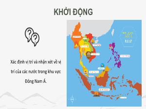 Bài giảng Lịch sử 8 - Bài 3: Tình hình Đông Nam Á từ nửa sau thế kỉ XVI đến thế kỉ XIX