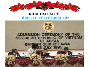 Bài giảng Lịch sử 9 - Bài 6: Các nước châu Phi