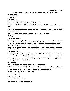 Giáo án Địa lí 8 - Tuần 3, Bài 3: Sông ngòi và cảnh quan châu Á - Năm học 2022-2023 - Lê Hương Ly