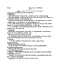 Giáo án Địa lí 9 - Tuần 5, Bài 8 +9 - Năm học 2022-2023 - Lê Hương Ly