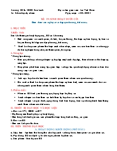 Giáo án HĐTN Hướng nghiệp 7 - Tuần 19, Tiết 19: Biểu diễn văn nghệ về vẻ đẹp quê hương, đất nước - Năm học 2022-2023 - Lê Viết Hoài