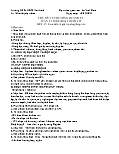 Giáo án HĐTN Hướng nghiệp 7 - Tuần 27, Tiết 27: Trao đổi về giá trị sống Hợp tác - Năm học 2022-2023 - Lê Viết Hoài