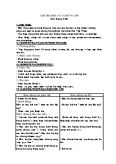 Giáo án Mĩ thuật 5 - Chủ đề: Chú bộ đội của chúng em (2 tiết) - Trần Mạnh Đức