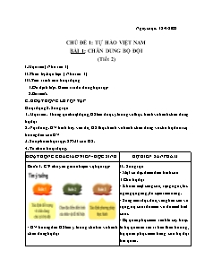 Giáo án Mĩ thuật 7 - Chủ đề 1, Bài 1: Chân dung bộ đội (Tiết 2) - Năm học 2022-2023 - Phạm Thị Huyền (Cánh diều)