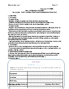 Giáo án Ngữ văn 7 - Tuần 14 - Năm học 2022-2023 - Lê Thị Hương Ly (Cánh diều)