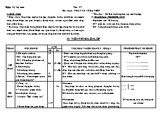 Giáo án Thể dục 9 - Tiết 27+28, Bài: Nhảy xa - Chạy bền - Năm học 2022-2023 - Trần Tuấn Nghĩa
