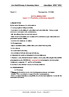 Giáo án Tiếng Anh 7 - Tuần 19, Bài 6: Education - Năm học 2022-2023 - Trần Thị Thanh Huyền (i-Learn Smart World)