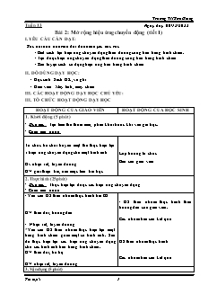 Giáo án Tin học 5 - Tuần 13, Bài 2: Mở rộng hiệu ứng chuyển động (Tiết 1+2) - Năm học 2022-2023 - Trường Tiểu học Sơn Giang