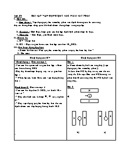 Giáo án Vật lí 9 - Tiết 29+30 - Năm học 2022-2023 - Phan Thị Thanh