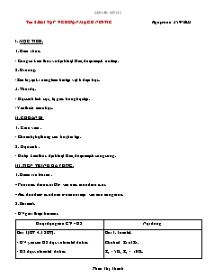 Giáo án Vật lí 9 - Tiết 5: Bài tập về đoạn mạch nối tiếp - Năm học 2022-2023 - Phan Thị Thanh