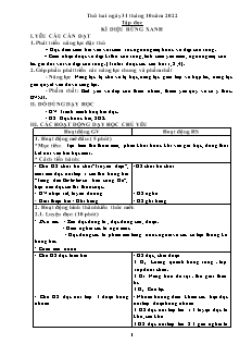 Kế hoạch bài dạy các môn Khối 5 - Tuần 8 - Năm học 2022-2023