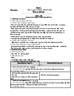 Kế hoạch bài dạy các môn Lớp 2 - Tuần 7 - Năm học 2022-2023 - Nguyễn Thị Lý
