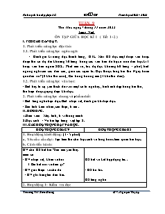 Kế hoạch bài dạy các môn Lớp 2 - Tuần 9 - Năm học 2022-2023 - Nguyễn Thị Lý