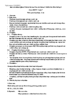Kế hoạch bài dạy Khoa học tự nhiên 7 - Tuần 32, Bài 32: Khái quát về sinh sản và sinh sản vô tính ở sinh vật - Năm học 2022-2023 - Nguyễn Anh Tuấn (Cánh diều)