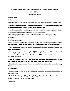 Kế hoạch bài dạy Khoa học tự nhiên 7 - Tuần 8, Bài 5: Giới thiệu về liên kết hóa học - Miễn dịch - Năm học 2022-2023 - Nguyễn Anh Tuấn (Cánh diều)