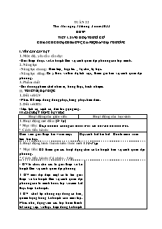 Kế hoạch bài dạy Khối 2 - Tuần 22 - Năm học 2022-2023 - Nguyễn Thị Lý