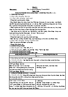 Kế hoạch bài dạy Khối 2 - Tuần 3 - Năm học 2022-2023 - Nguyễn Thị Lý