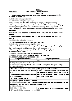 Kế hoạch bài dạy Khối 2 - Tuần 5 - Năm học 2022-2023 - Nguyễn Thị Lý
