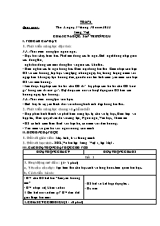 Kế hoạch bài dạy Khối 2 - Tuần 6 - Năm học 2022-2023 - Nguyễn Thị Lý