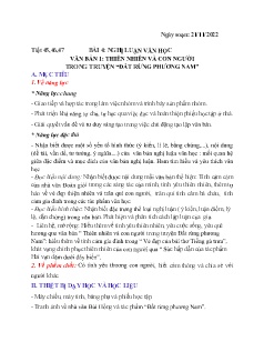 Kế hoạch bài dạy Ngữ văn 7-9 và GDCD 6+7 - Tuần 12 - Năm học 2022-2023 - Nguyễn Thị Hoài Giang