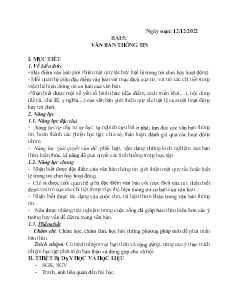 Kế hoạch bài dạy Ngữ văn 7-9 và GDCD 6+7 - Tuần 15 - Năm học 2022-2023 - Nguyễn Thị Hoài Giang