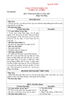 Kế hoạch bài dạy Ngữ văn 7-9 và GDCD 6+7 - Tuần 27 - Năm học 2022-2023 - Nguyễn Thị Hoài Giang