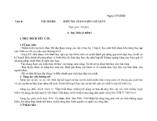 Kế hoạch bài dạy Ngữ văn 7-9 và GDCD 6+7 - Tuần 29 - Năm học 2022-2023 - Nguyễn Thị Hoài Giang