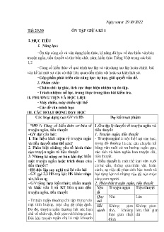 Kế hoạch bài dạy Ngữ văn 7-9 và GDCD 6+7 - Tuần 8 - Năm học 2022-2023 - Nguyễn Thị Hoài Giang