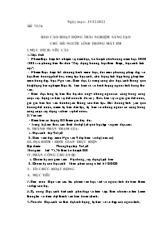 Kế hoạch bài dạy Ngữ văn 9 - Tuần 16 - Năm học 2022-2023 - Đỗ Bích Phương