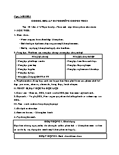 Kế hoạch bài dạy Sinh học 8 - Tuần 21, Bài 37+38 - Năm học 2022-2023 - Nguyễn Anh Tuấn