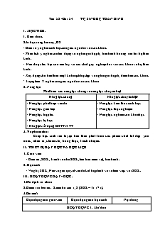 Kế hoạch bài dạy Sinh học 8 - Tuần 30, Bài 54+55 - Năm học 2022-2023 - Nguyễn Anh Tuấn