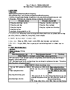 Kế hoạch bài dạy Sinh học 9 - Tuần 20, Bài 34+35 - Năm học 2022-2023 - Nguyễn Anh Tuấn