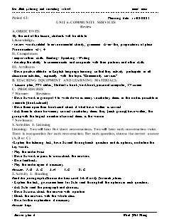 Kế hoạch bài dạy Tiếng Anh 6 - Tuần 23, Bài 6+7 - Năm học 2022-2023 - Thái Phi Hùng (i-Learn Smart World)