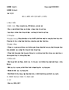 Kế hoạch bài dạy Toán 6+9 và Tin học 6 - Tuần 21 - Năm học 2022-2023 - Võ Minh Tú