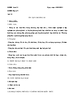 Kế hoạch bài dạy Toán 6+9 và Tin học 6 - Tuần 23 - Năm học 2022-2023 - Võ Minh Tú