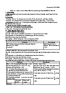 Kế hoạch bài dạy Toán 9 - Chủ đề 3: Giải toán bằng cách lập hệ phương trình - Năm học 2022-2023 - Nguyễn Viết Hùng