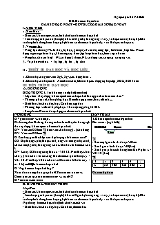 Kế hoạch bài dạy Toán 9 - Chủ đề: Hàm số bậc nhất - Năm học 2022-2023 - Nguyễn Viết Hùng